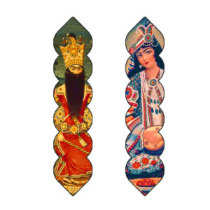 Houten Bladwijzer – Leyli & Majnun (Set van 2)