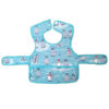 Baby Slab – Pinguïn Ontwerp Blauw Katoen (Set van 3)