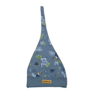 Babymuts – Hawaii Ontwerp Navy Blauw Katoen