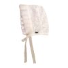 Babymuts met Oorkleppen Prinses Model – Melkwit