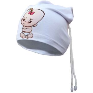 Babymuts – Zacht & Stijlvol Wit (0-12 Maanden)