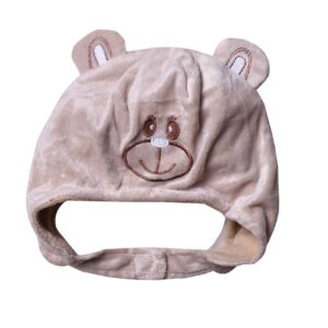 Babymuts Warm & Stijlvol Roze (0-6 Maanden)