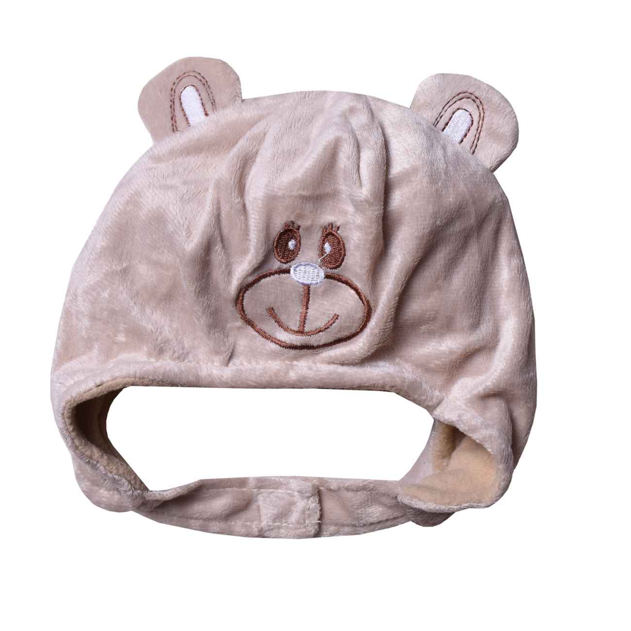 Babymuts Warm & Stijlvol Roze (0-6 Maanden)