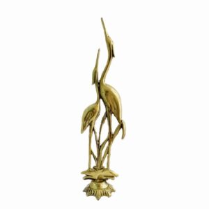 Vogel Decoratief Beeld – Moderne Decoratie in Messing