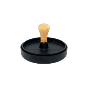 Handmatige Metalen Shami Kebab & Burgerpers – Zwart