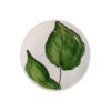 Keramisch Serviesbord – Groen Blad (Set van 4)