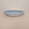 Keramisch Serviesbord – Geruit (Navy Blauw)