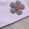Charmante Babymuts – Combineert Warmte & Stijl | Bloemenmotief (0-12 Maanden)