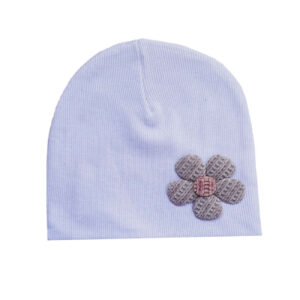 Charmante Babymuts – Combineert Warmte & Stijl | Bloemenmotief (0-12 Maanden)