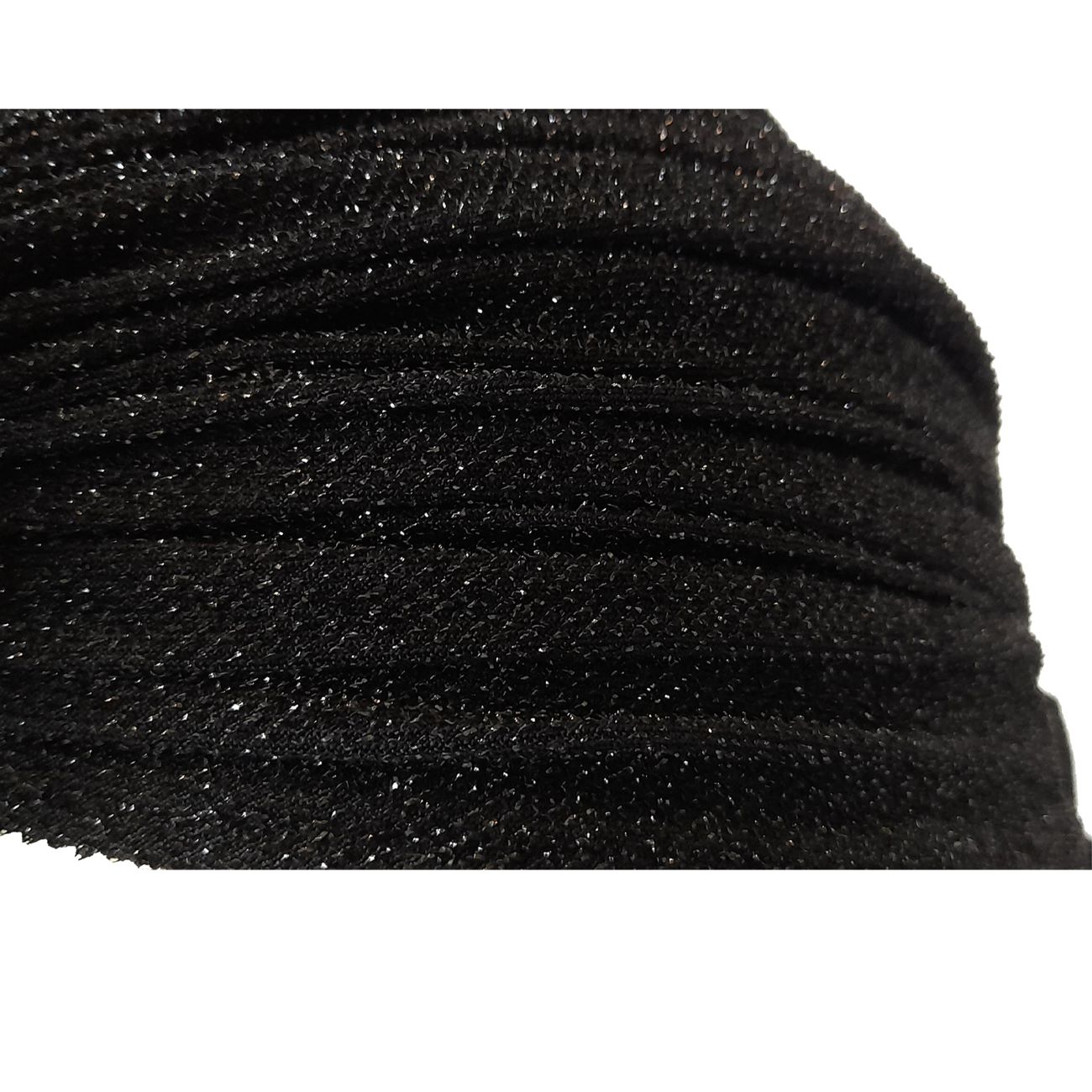 Chique en Stijlvolle Tulband van Rekbare Lurex Stof – Elegantie Model