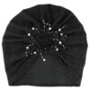 Chique en Stijlvolle Tulband van Rekbare Lurex Stof – Elegantie Model