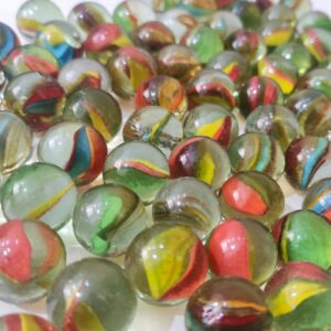 Klassieke glazen knikkers – XL verpakking (200 stuks)