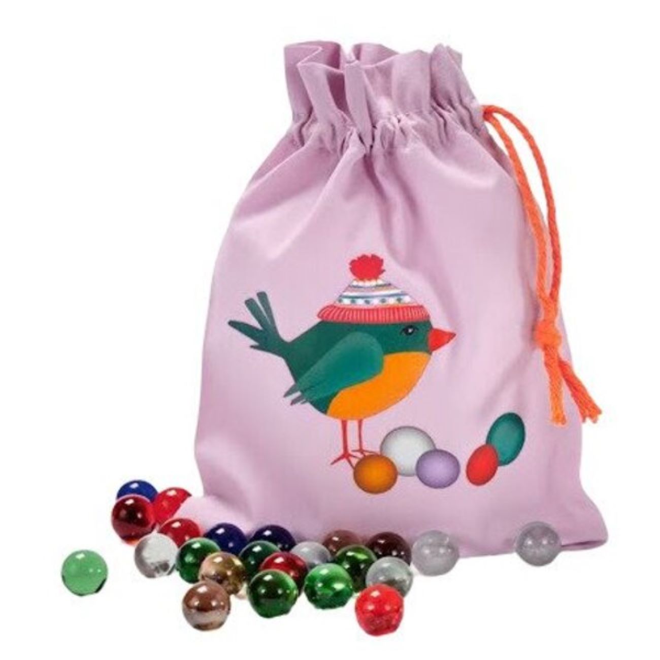 Klassieke glazen knikkers – 60 stuks