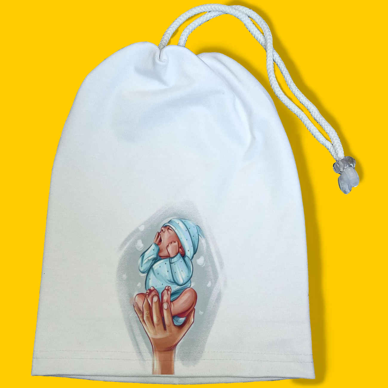 Comfortabele Witte Babymuts – Dagelijks Gebruik