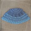 Gehaakte Hoed – Elegant Blauw All-Season