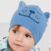 Babymuts – Blauw Dier Katoen (Set van 2)