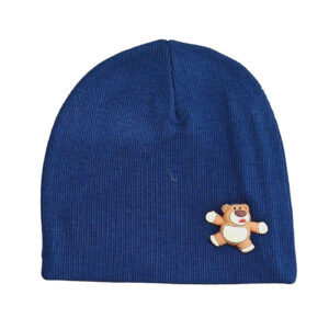 Babymuts – Blauw Dier Katoen (0-9 Maanden)