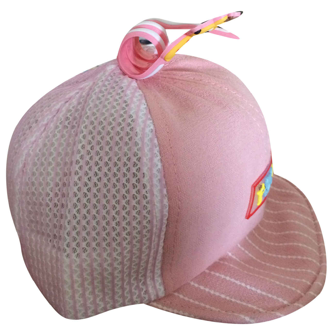 Babymuts – Zomer Baseballpet Roze (0-12 Maanden)
