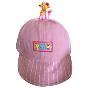 Babymuts – Zomer Baseballpet Roze (0-12 Maanden)
