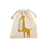 Katoenen Trekkoord Opbergzak – Giraffe Ontwerp