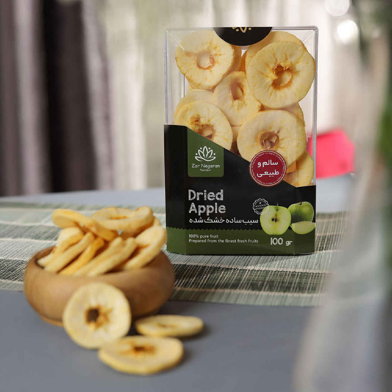 Gedroogde Appelringen – Natuurlijk Zoete & Taai Snack (100 gr)