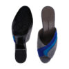 Elegante lichtgrijze suede sandalen met open teen