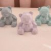 Geometrisch Teddybeer Kubisme Beeld – Artistiek Decor Idee (Set van 2)