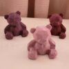 Geometrisch Teddybeer Kubisme Beeld – Artistiek Decor Idee (Set van 2)