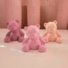 Geometrisch Teddybeer Kubisme Beeld – Artistiek Decor Idee (Set van 2)