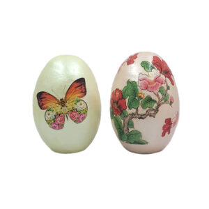 Haft-Sin Ei voor Nowruz – Vlindermodel (Set van 2)