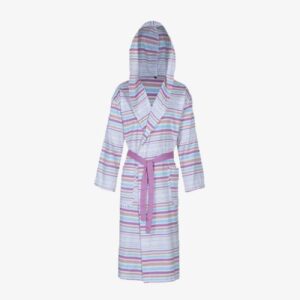Handgemaakte Perzische Badjas – Comfortabel & Gestreept