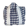 Handgemaakte Perzische Badjas – Navy Blauw