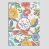 Vrolijke Nowruz Wenskaart voor Perzisch Nieuwjaar Eid 10 Stuks Kleurrijke Bloemen Code 06