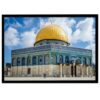 Islamitische Canvas Kunst – Verlichte Lijst van Al-Aqsa Moskee met Volledige LED