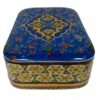 Khatamkari Visitekaarthouder – Donkerblauw