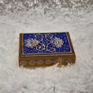 Khatamkari Visitekaarthouder – Model Tazhib