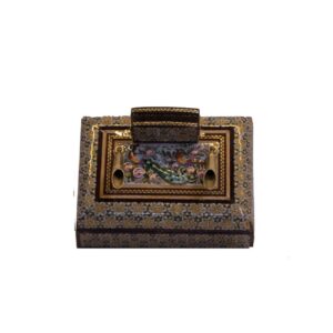 Khatamkari Bureau Organizer – Vogel & Bloem Design Bruin