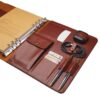 Leren Dagplanner 1404 Perzische Dagelijkse Kalender | Elegante Planner Organizer