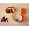 Lichtgewicht Melamine Kom – Voor Jouw Baby met Vis Ontwerp, Set van 2