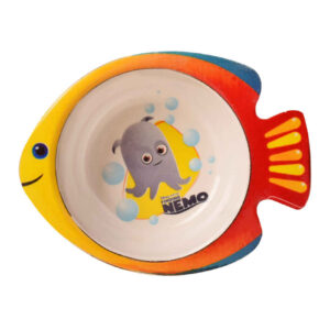 Lichtgewicht Melamine Kom – Voor Jouw Baby met Vis Ontwerp, Set van 2
