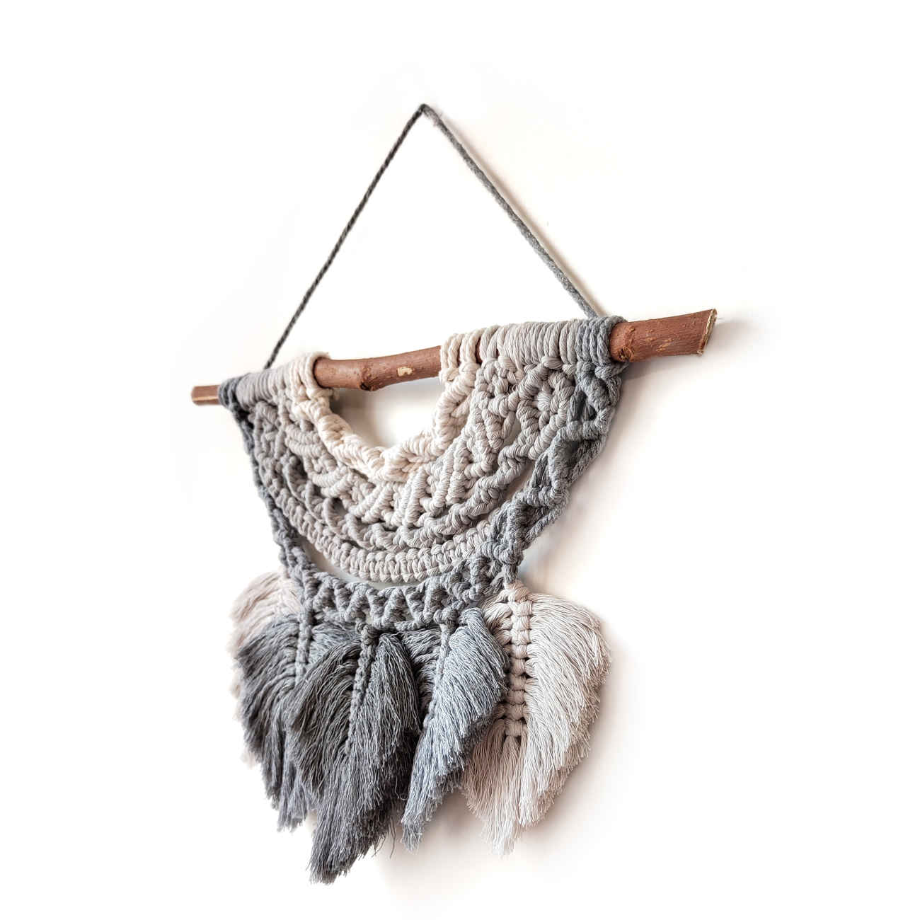 Macramé Wanddecoratie voor Jouw Ruimte – Een Tijdloze Handgeweven Schoonheid