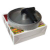 Handmatige Shami Kebab & Burgerpers – Zilver Aluminium