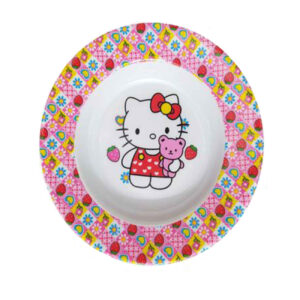 Melamine Kinderkom – Voor Jouw Kinderen met Hello Kitty Ontwerp, 2 stuks