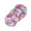 Melamine Bordenset Roze Bloemen – Duurzaam (Set van 18)