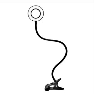 Metalen Verstelbare Bureaulamp – Zwart Minimalistisch