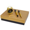 Gouden Metalen Bureau Organizer Set – 4-delig