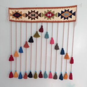 Perzische DIY Kwast Wandhanger – Kilim Design Model Artacama