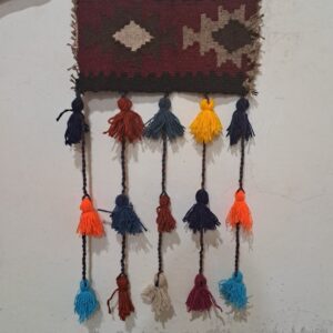 Perzische DIY Kwast Wandhanger – Kilim Design Model Deioces