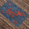Handgeknoopt Perzisch Kheshti Gabbeh tapijt met dierenmotieven - Bruin, Wol