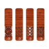 Perzisch Geïnspireerde Houten Bladwijzers – Set van 4
